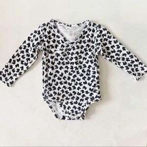 Stella McCartney Kids Black & White Bird Bodysuit